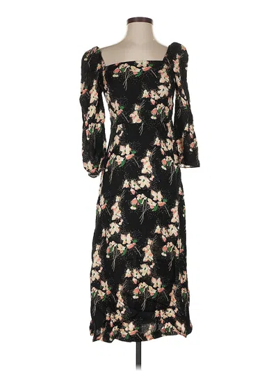 Pre-owned Ba&sh Casual Dress In Black