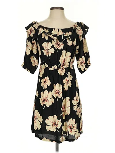 Pre-owned Ba&sh Casual Dress In Black
