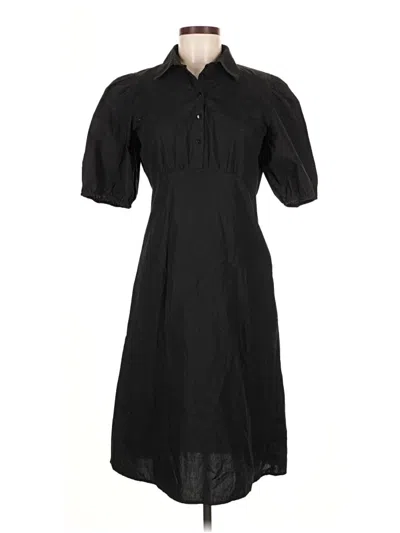 Pre-owned Ba&sh Casual Dress In Black