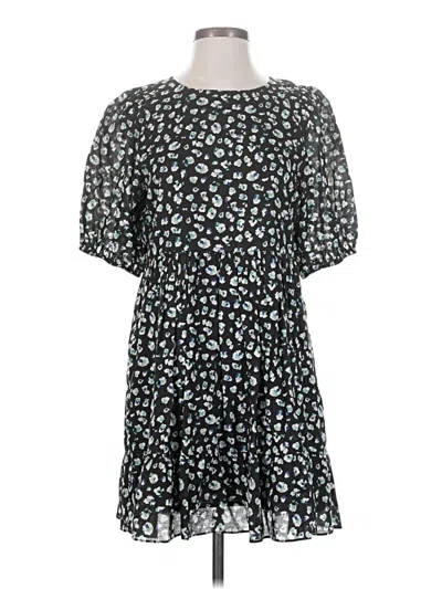 Pre-owned Ba&sh Casual Dress In Black