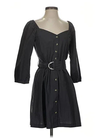Pre-owned Ba&sh Casual Dress In Black