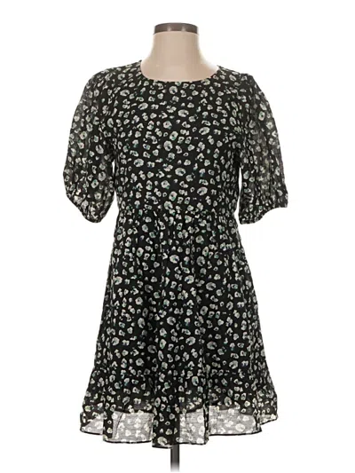 Pre-owned Ba&sh Casual Dress In Black