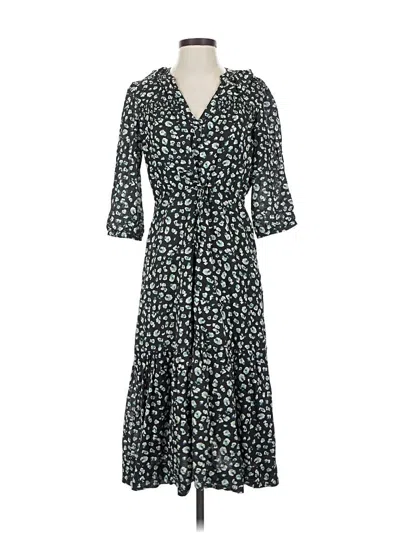 Pre-owned Ba&sh Casual Dress In Blue