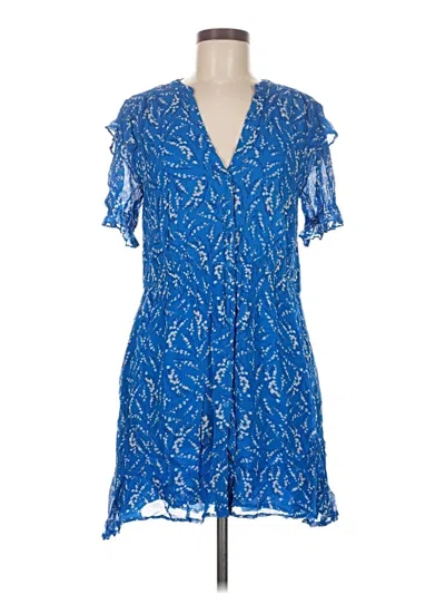 Pre-owned Ba&sh Casual Dress In Blue