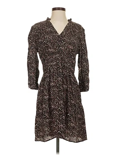 Pre-owned Ba&sh Casual Dress In Brown