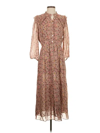 Pre-owned Ba&sh Casual Dress In Brown