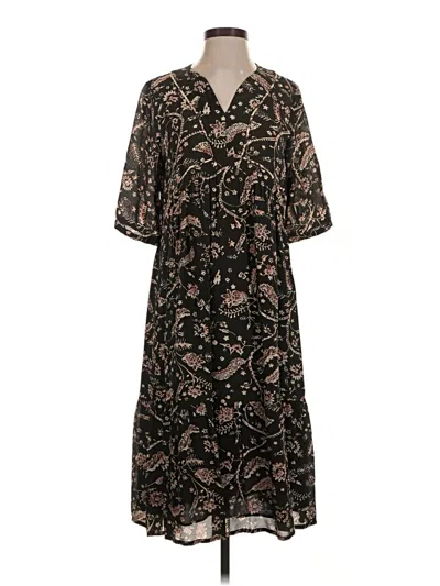 Pre-owned Ba&sh Casual Dress In Brown