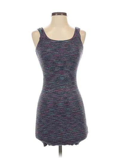 Pre-owned Ba&sh Casual Dress In Gray