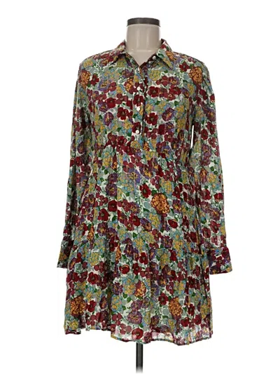 Pre-owned Ba&sh Casual Dress In Green