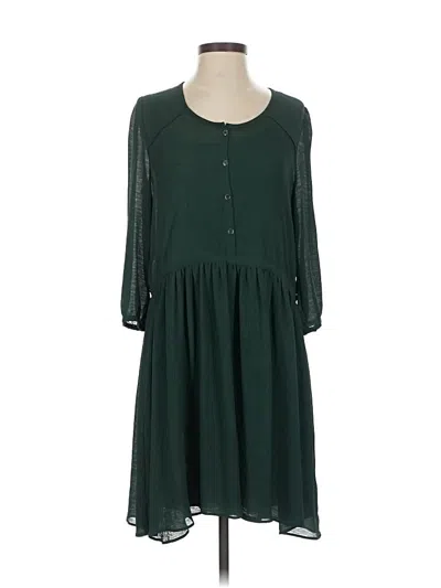 Pre-owned Ba&sh Casual Dress In Green