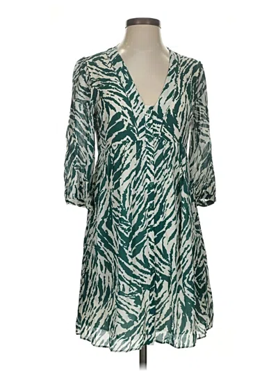 Pre-owned Ba&sh Casual Dress In Green