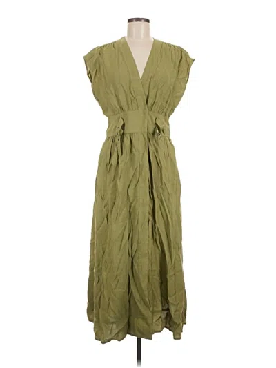 Pre-owned Ba&sh Casual Dress In Green