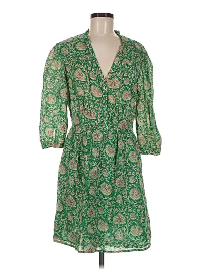 Pre-owned Ba&sh Casual Dress In Green