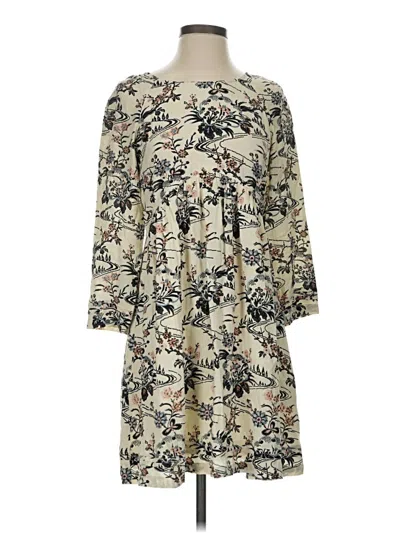 Pre-owned Ba&sh Casual Dress In Ivory