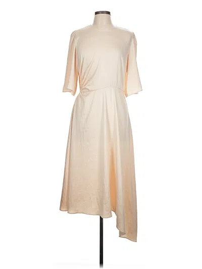 Pre-owned Ba&sh Casual Dress In Ivory