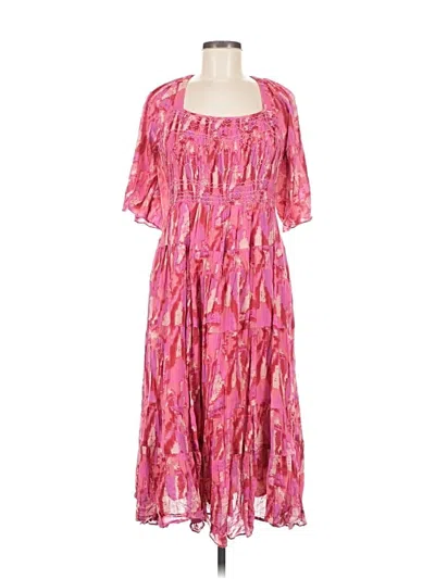 Pre-owned Ba&sh Casual Dress In Pink
