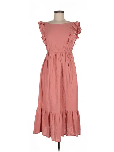 Pre-owned Ba&sh Casual Dress In Pink