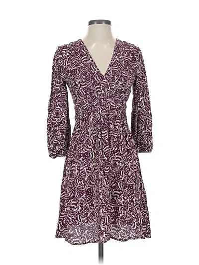 Pre-owned Ba&sh Casual Dress In Purple