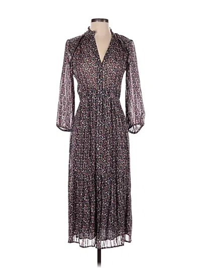 Pre-owned Ba&sh Casual Dress In Purple