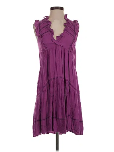 Pre-owned Ba&sh Casual Dress In Purple