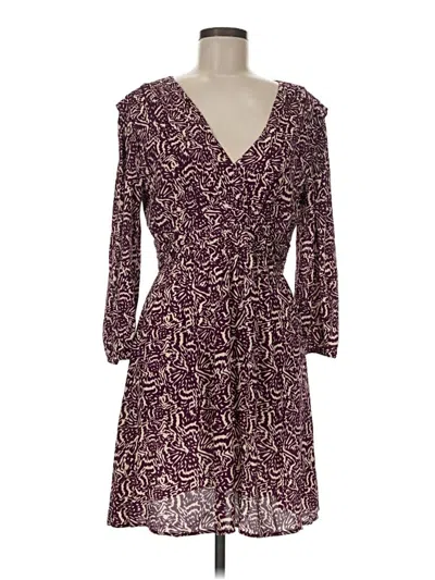 Pre-owned Ba&sh Casual Dress In Purple