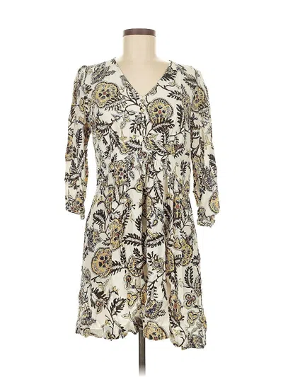 Pre-owned Ba&sh Casual Dress In White