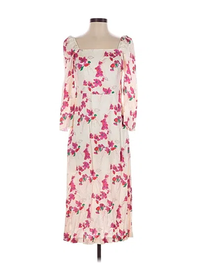 Pre-owned Ba&sh Casual Dress In White