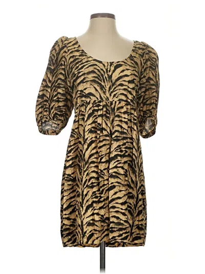 Pre-owned Ba&sh Casual Dress In Yellow