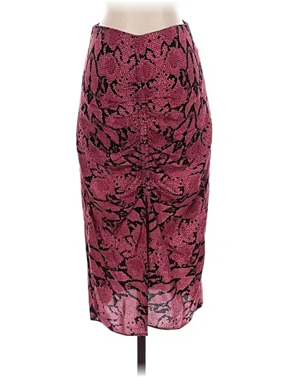 Pre-owned Ba&sh Casual Skirt In Burgundy