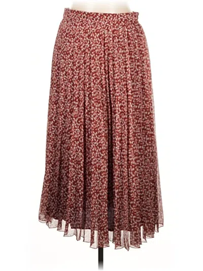 Pre-owned Ba&sh Casual Skirt In Burgundy