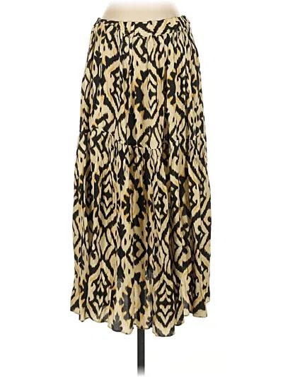 Pre-owned Ba&sh Casual Skirt In Gold