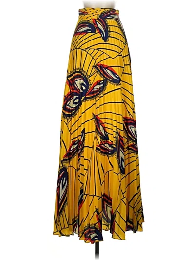 Pre-owned Ba&sh Casual Skirt In Yellow