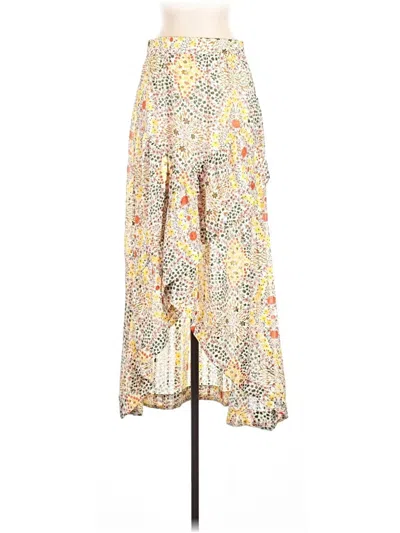 Pre-owned Ba&sh Casual Skirt In Yellow