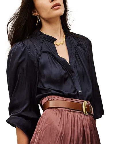 Ba&sh Ba & Sh Cesira Blouse In Black