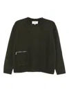 Ba&sh Cesnik Cashmere Jumper In Green