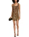 Ba&sh Ceven Mini Dress In Animal Print