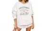 Ba&sh Champagne Club Graphic Sweatshirt In White In White
