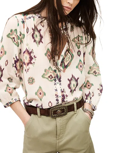 Ba&sh Ba & Sh Chemise Odelie Top In Neutral