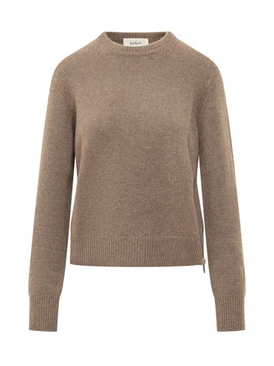 Ba&sh Ba & Sh Cheyla Knit Sweater In Chamoischine