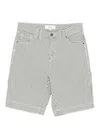 Ba&sh Cisae Pinstripe Shorts In Gray