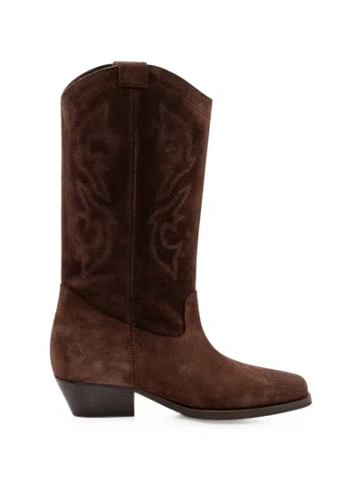 Ba&sh Claurys Western-style Boots In Brown