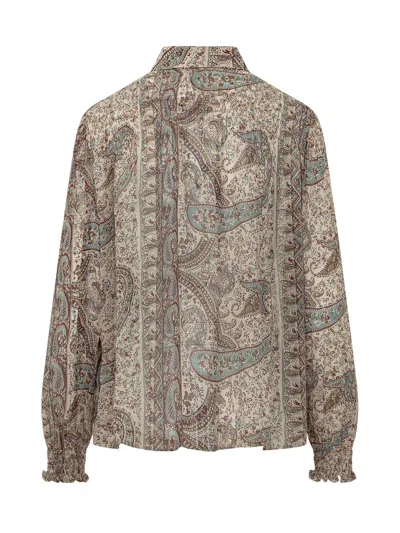 Ba&sh Ba & Sh Cleo Button-up Shirt In Bleu