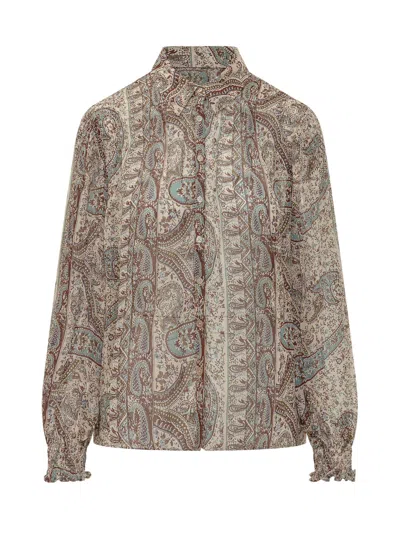 Ba&sh Ba & Sh Cleo Button-up Shirt In Bleu