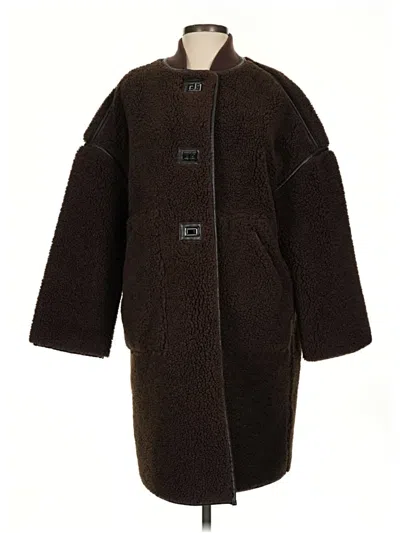 Pre-owned Ba&sh Coat In Brown