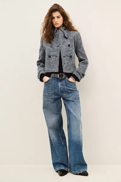 Ba&sh Coat Cwitch For Woman In Gray
