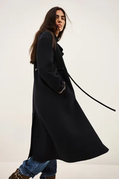 Ba&sh Coat Kate For Woman In Blue