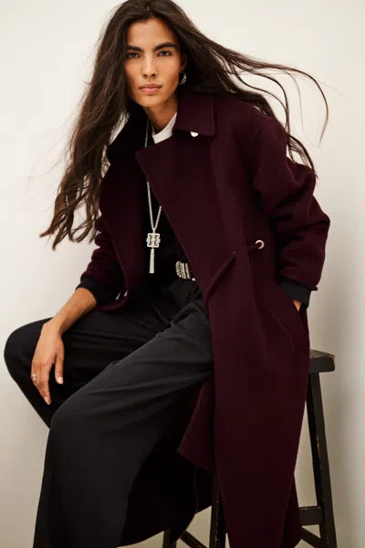 Ba&sh Coat Kate For Woman In Red