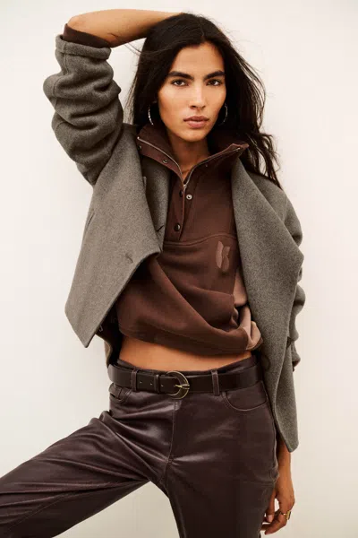 Ba&sh Coat Kemelia For Woman In Brown