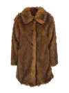 Ba&sh Coat Lestor In Brown