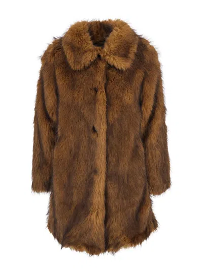 Ba&sh Coat Lestor In Brown